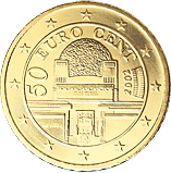 Bankovky a mince, 50 centov