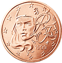 Bankovky a mince, 2 centy