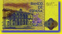 Nota de 2000 pesetas (verso)