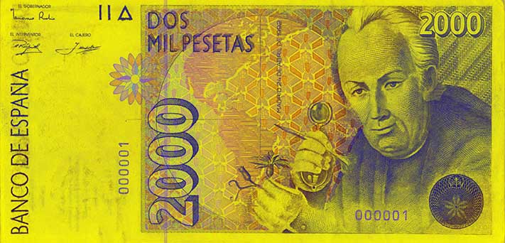 2 000 pesetan seteli