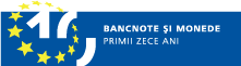 Logoul celei de-a zecea aniversări a bancnotelor şi monedelor euro