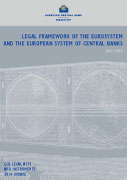 Legal framework of the Eurosystem and the European System of Central Banks. ECB legal acts and instruments - cover image