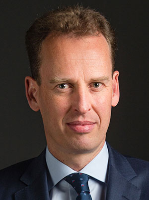 Portrait of Frank Elderson, Member of the Executive Board of the European Central Bank