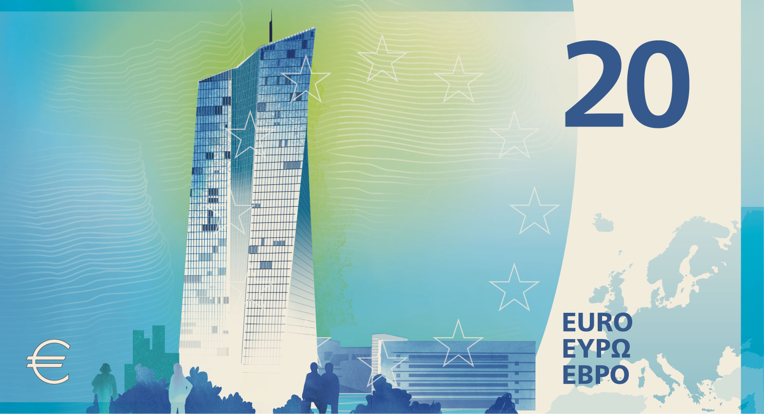 Predlog H, 20 €, hrbtna stran