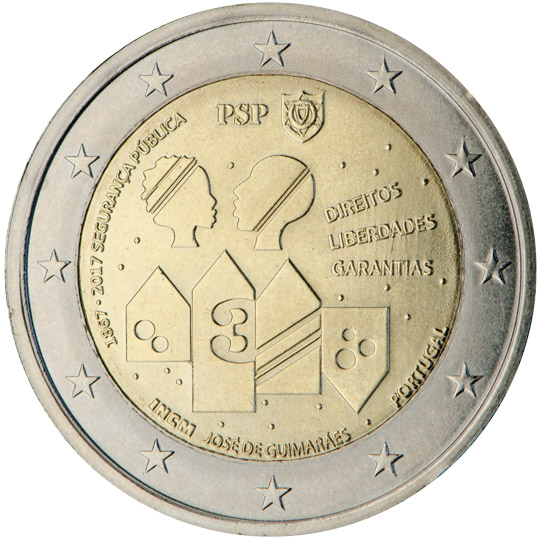 Pièce de monnaie 2 euros commémorative collection A.Rodin 1917-2017