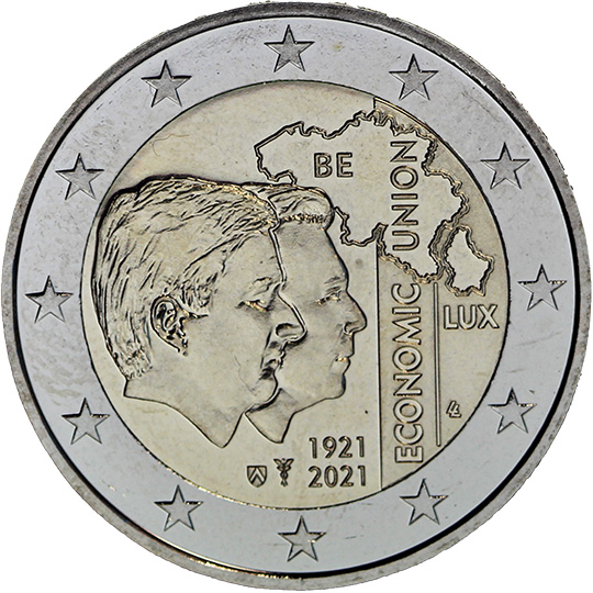 2 euro commémorative 2021 - Numismag