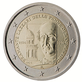 <p>San Marino:</p><p>Quinto centenario de la muerte de Bramante Lazzari delle Penne di San Marino</p>