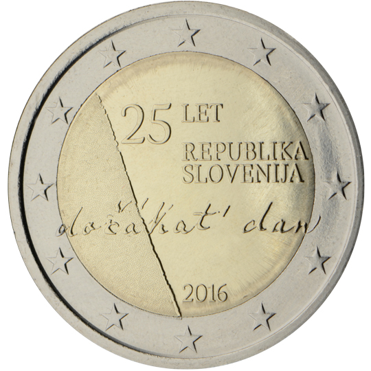 <p>2016:</p><p>25º aniversario de la independencia de la República de Eslovenia</p>