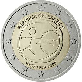 <p>Austria:</p><p>Décimo aniversario de la Unión Económica y Monetaria</p>