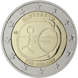 <p>2009:</p><p>Décimo aniversario de la Unión Económica y Monetaria</p>