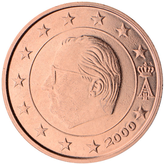 1 cent (Or: A very tiny euro coin)