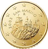 圣马力诺50欧分硬币