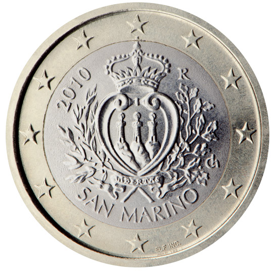 2021 San Marino National 1 euro coin! 