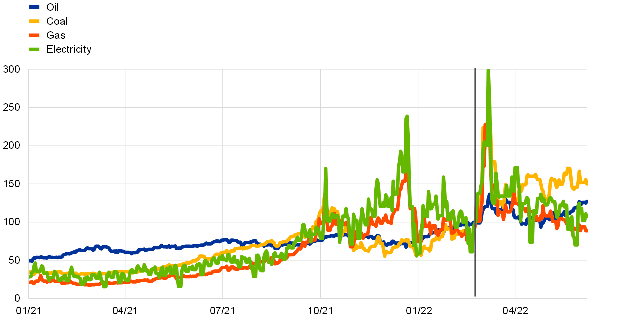 The impact of the war in Ukraine on euro area energy markets